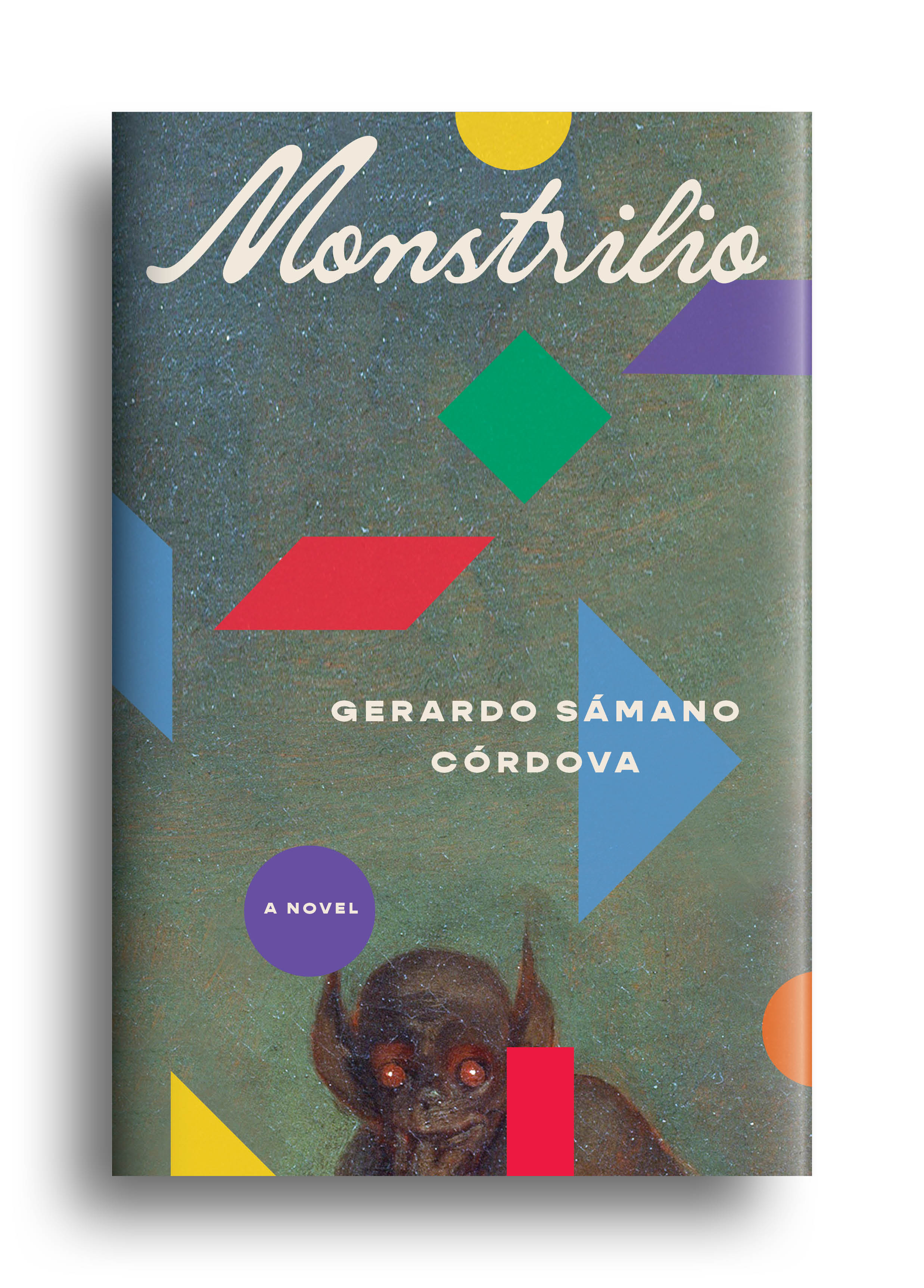 Book cover for Monstrilio, a novel written by Gerardo Sámano Córdova and published by Zando.